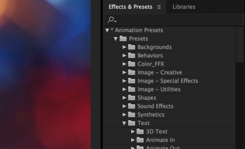 Effects-and-Presets