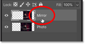 نحوه آیینه کردن تصاویر در فتوشاپ CC