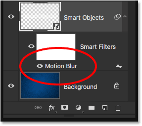 تبدیل motion blur به عنوان یک Smart Filters ( ویرایش Smart Filter و نمایش و مخفی سازی Smart Filter )