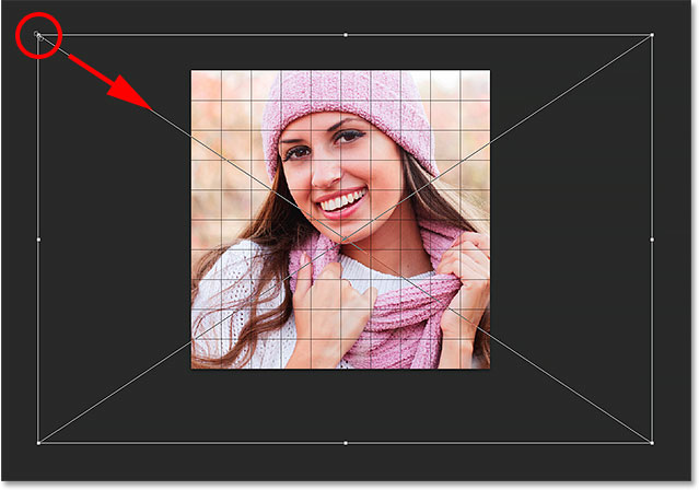 تغییر سایز عکس با Free Transform ( تبدیل لایه عکس به Smart Object در فتوشاپ )