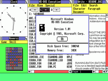 ویندوز 0.1 - تاریخچه سیستم عامل ویندوز