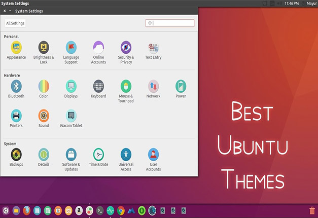 آموزش سفارشی کردن دسکتاپ سیستم عامل ubuntu