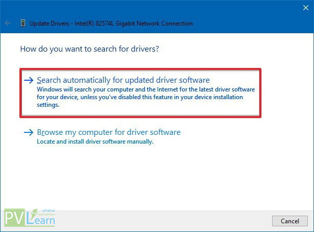 updated-driver - بروزرسانی درایورها ی سخت افزار در ویندوز 10