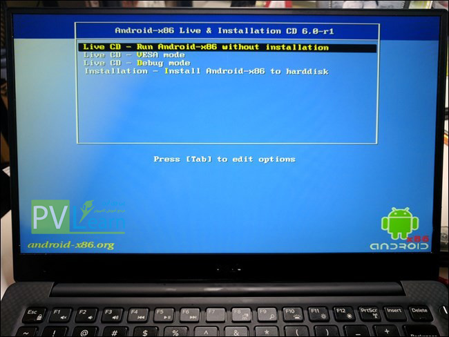 img14- اجرای سیستم عامل آندروید در کامپیوتر pc