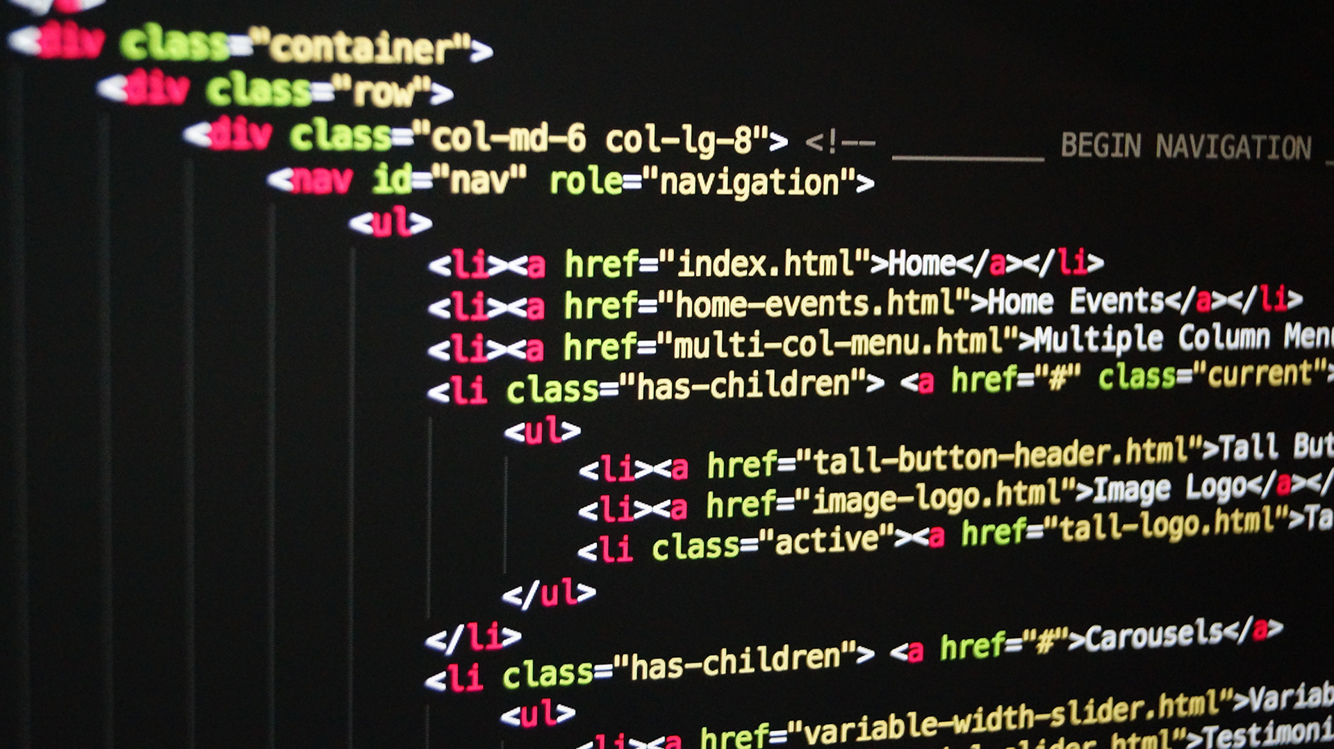 راهنمای کد نویسی صحیح در html5