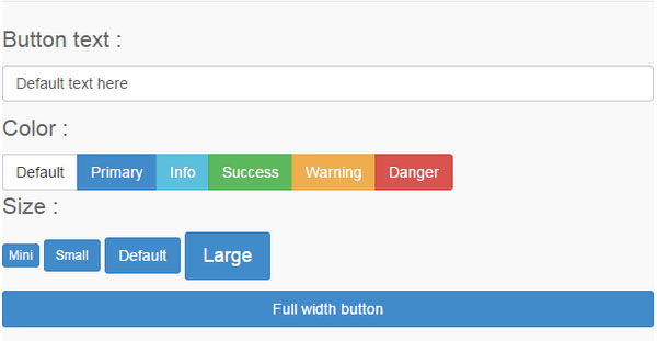طراحی Button در Bootstrap 4