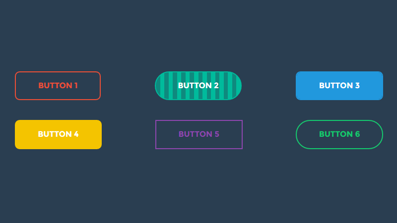 کار با طراحی عناصر button در css