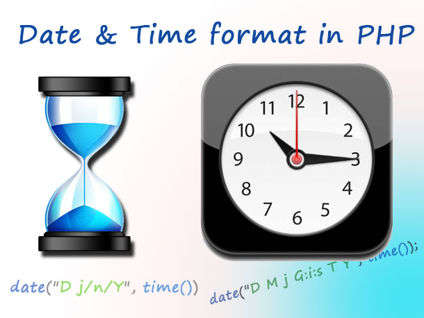 date and time in php