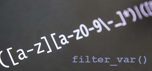 php filter