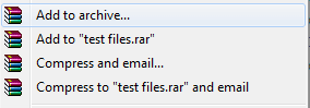 فشرده سازی یا archive فایل با WinRAR