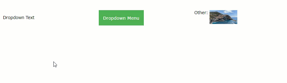 منوی Dropdown در CSS