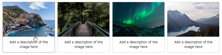 گالری تصاویر در CSS