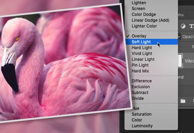 افزایش کنتراست عکس با Blend modes در فتوشاپ