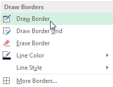 اضافه کردن حاشیه یا Borders