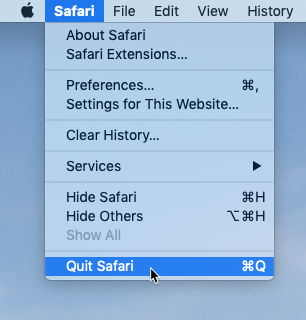 شروع به کار با macOS - Quit 
