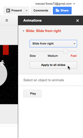 افزودن انتقال و انیمیشن ها در Google Slides