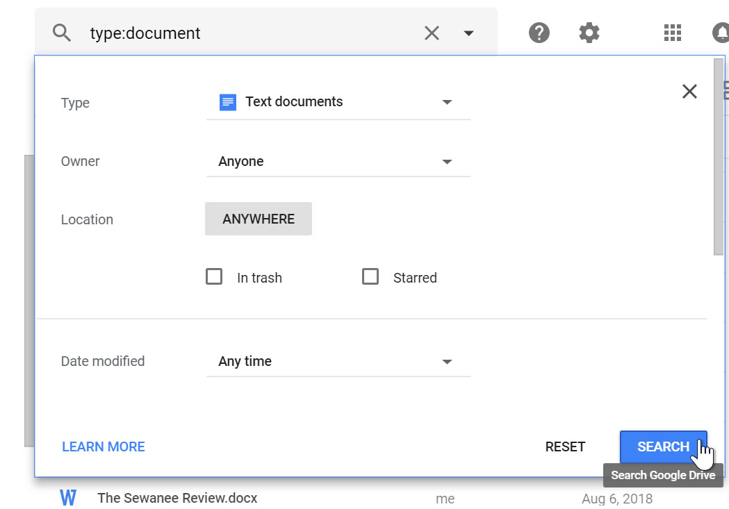 مدیریت فایل ها در Google Drive-مدیریت فایل Google Drive