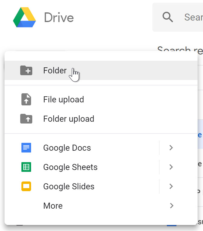 مدیریت فایل Google Drive