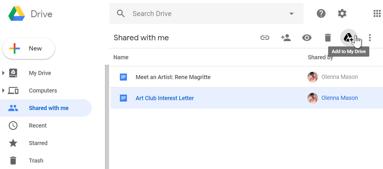 به اشتراک گذاری و همکاری فایل ها در Google Drive