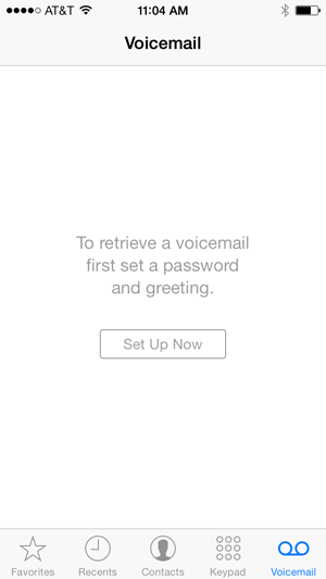 تنظیم و راه اندازی visual voicemail در iphone