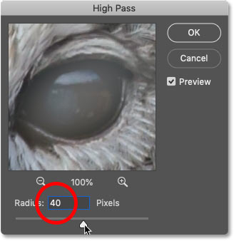 شارپ کردن تصاویر در فتوشاپ با فیلتر High Pass
