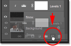 نحوه اضافه کردن برف به عکس در فتوشاپ