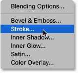 اضافه کردن stroke در اطراف نقاط در فتوشاپ