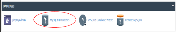 آموزش کار با MySQL Databases در cPanel