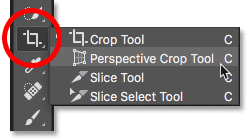  آموزش استفاده از ابزار Perspective Crop