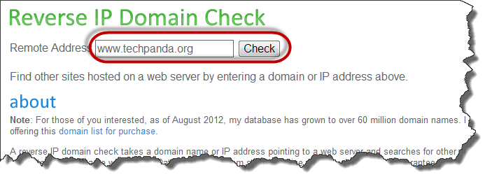 روش هک کردن وب سرور - www.techpanda.org به عنوان هدف