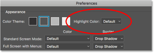 (Highlight Color (Photoshop CC