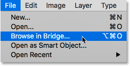 نحوه باز کردن Adobe Bridge