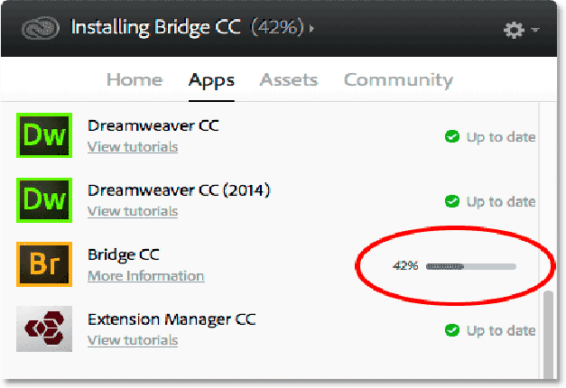 نحوه نصب Adobe Bridge CC