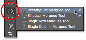 ابزار Rectangular Marquee Tool ( ایجاد تصاویر و اشکال مستقل به کمک لایه ها )
