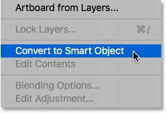 انتخاب convert to smart object ( اجرای Gaussian Blur و انتخاب حالت Soft Light )