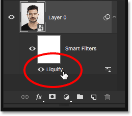 فیلتر liquify smart ( ثبت تغییرات و تغییر چهره افراد به صورت گروهی )