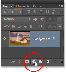 New Fill or Adjustment Layer