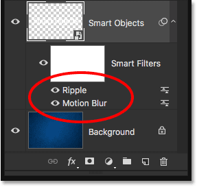 یک ripple smart filter جدید ( تغییر Blend Mode و Opacity در Smart Filter )