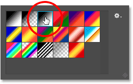 انتخاب black white gradient ( آموزش انتقال مجدد فایل به فتوشاپ برای ویرایش مجدد )