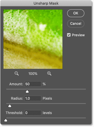شفاف سازی آسان تصویر با ماسک Unsharp در فتوشاپ