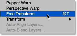 edit>free transform ( انتخاب و کپی Texture در فتوشاپ )