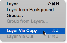  Layer > New > Layer via Copy ( انتخاب Shadows/Highlights در فتوشاپ )