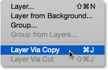 Layer > New > Layer via Copy ( انتخاب Brightness/Contrast در فتوشاپ )