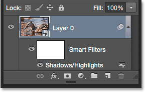 اجرای Shadows/Highlights با عنوان فیلتر هوشمند ( اجرای Shadows/Highlights به عنوان یک فیلتر هوشمند )