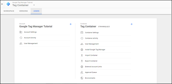 رابط Google Tag Manager - راه اندازی Google Tag Manager