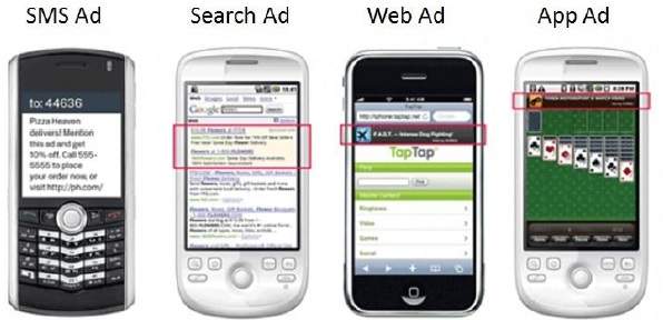 آشنایی با تبلیغات موبایل در بازاریابی آنلاین مزایای تبلیغات موبایل در آنلاین مارکتینگ