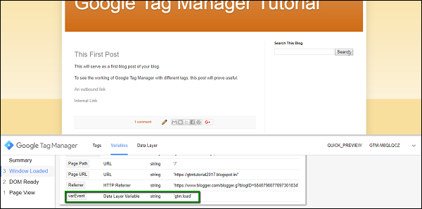 آموزش ابزار Google Tag Manager - بازرسی data layer در GTM