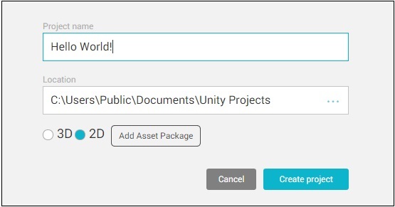 نحوه نصب و راه اندازی Unity - ایجاد اولین پروژه در یونیتی