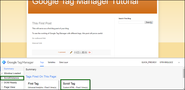 آموزش Google Tag Manager - ردیابی پیمایش ماوس در GTM