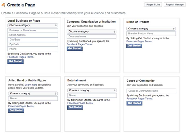 اطلاعات لازم برای ساخت صفحه یا پیج فیسبوک ( آموزش تنظیم صفحه کسب و کار در فیسبوک )